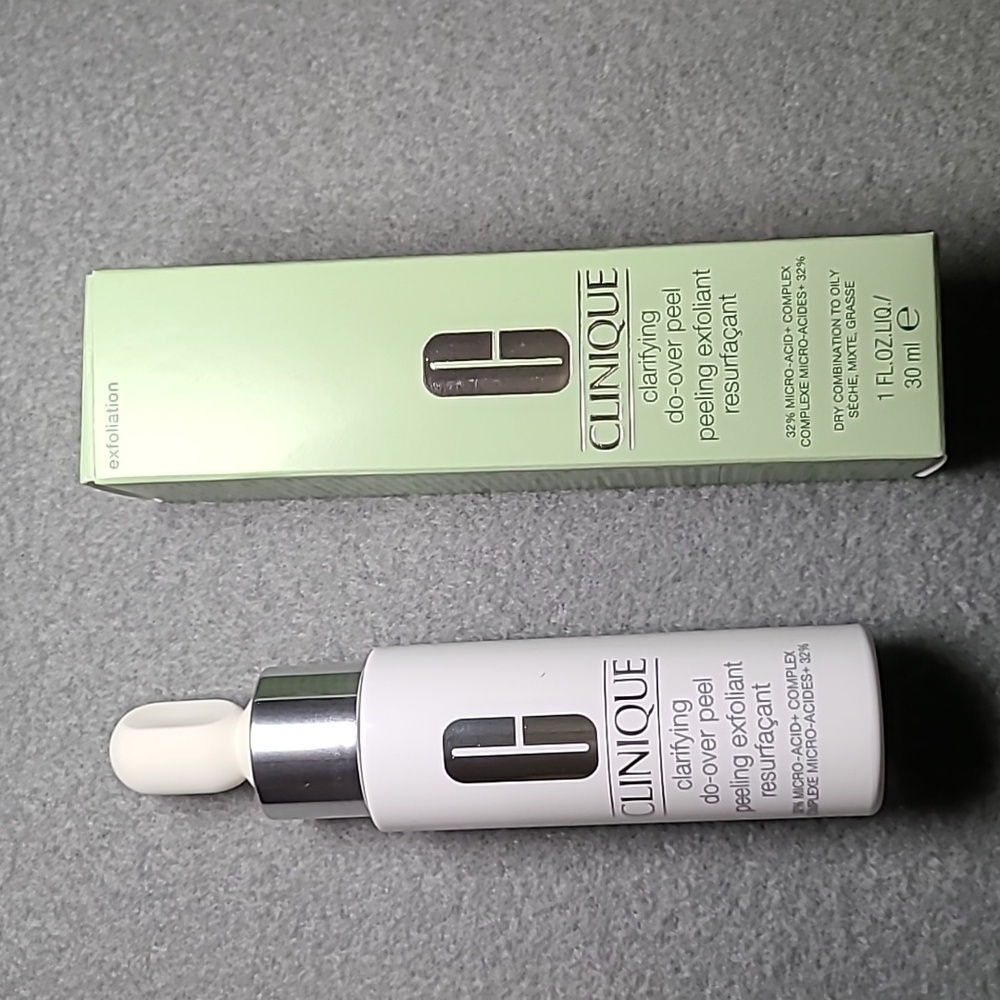 CLINIQUE Clarifying Do Over Peel  Peeling Exfoliant 1 FL OZ /‎ 30ml NEW IN BOX
